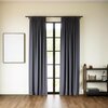 Umbra Twilight Charcoal Blackout Curtains 52 in W X 95 in L 1017284-149